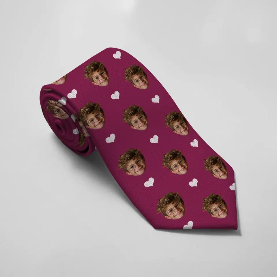 Personalized Neck Tie With Your Pet's Face