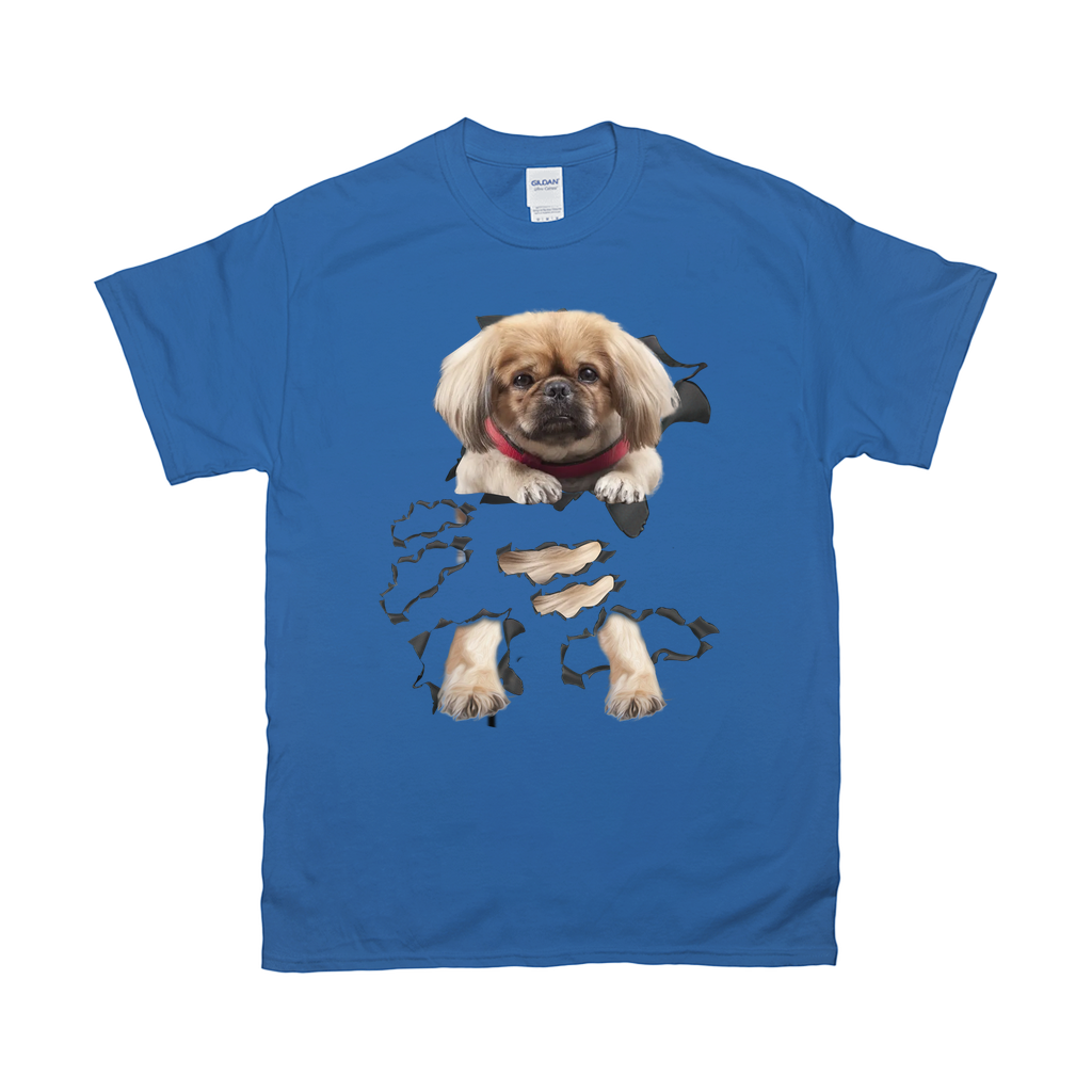 Clingy Custom Pet Unisex T-shirt - Noble Pawtrait