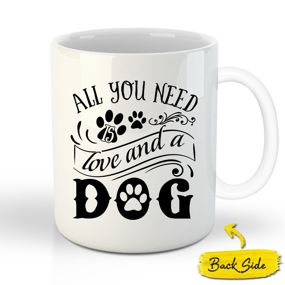 The Lady Custom Pet Mug - Noble Pawtrait