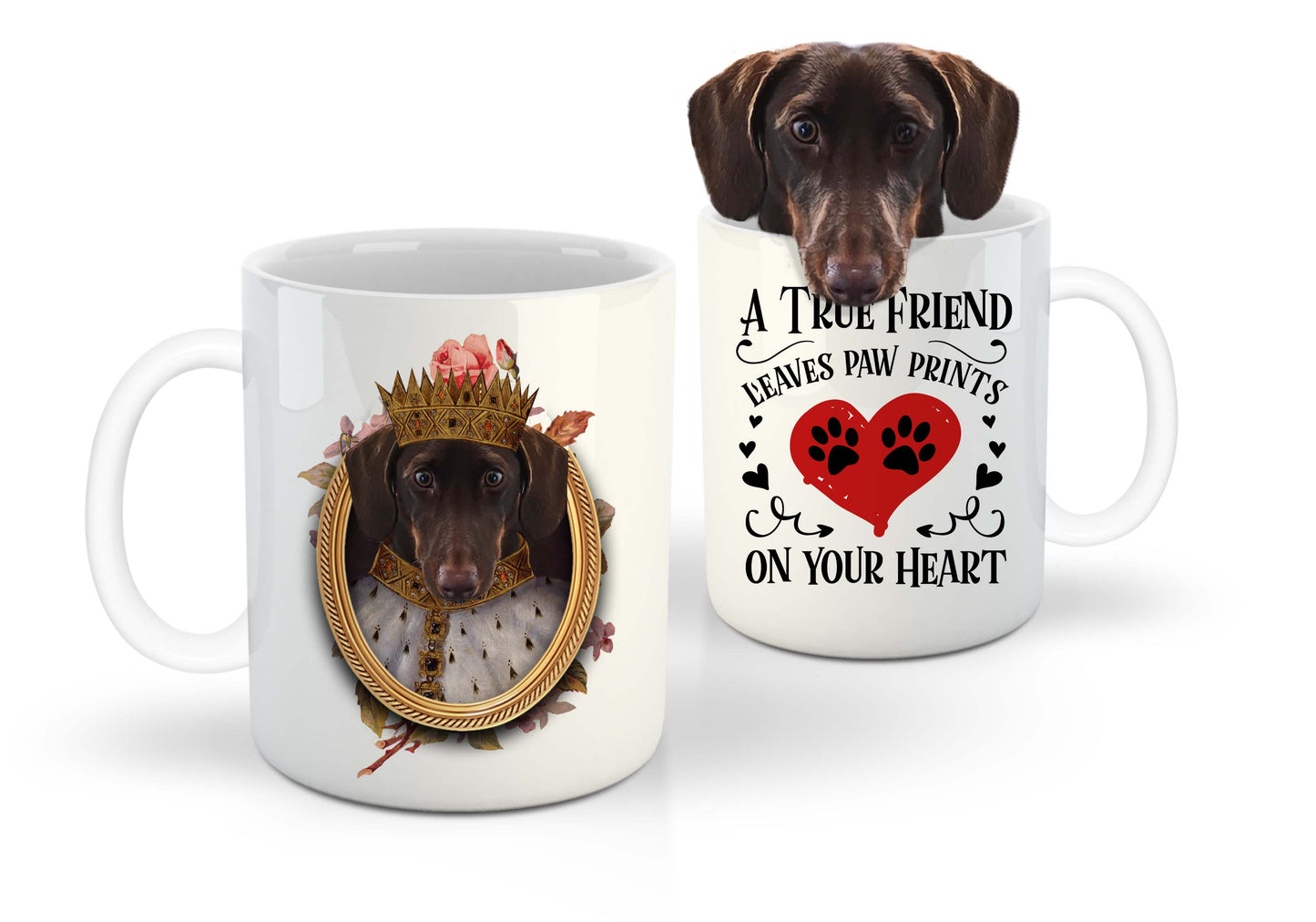 King Henry VII Custom Pet Mug - Noble Pawtrait