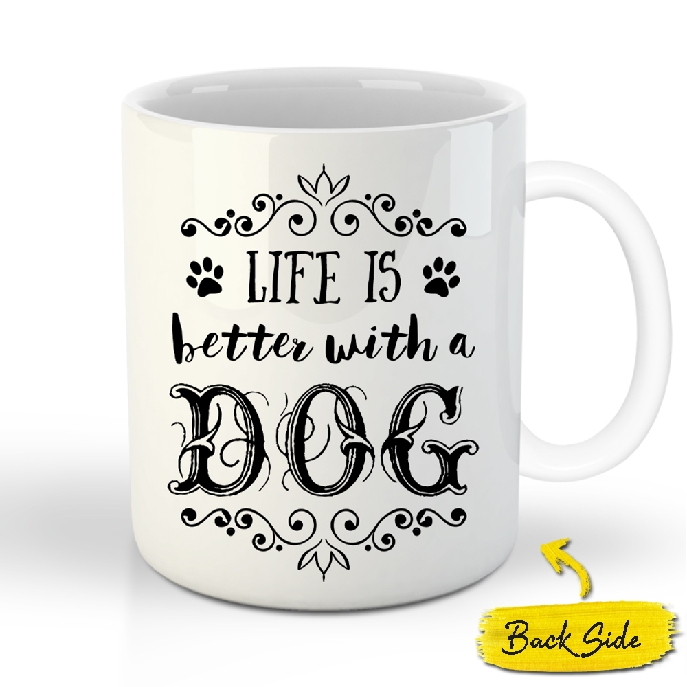 Her Majesty Custom Pet Mug - Noble Pawtrait