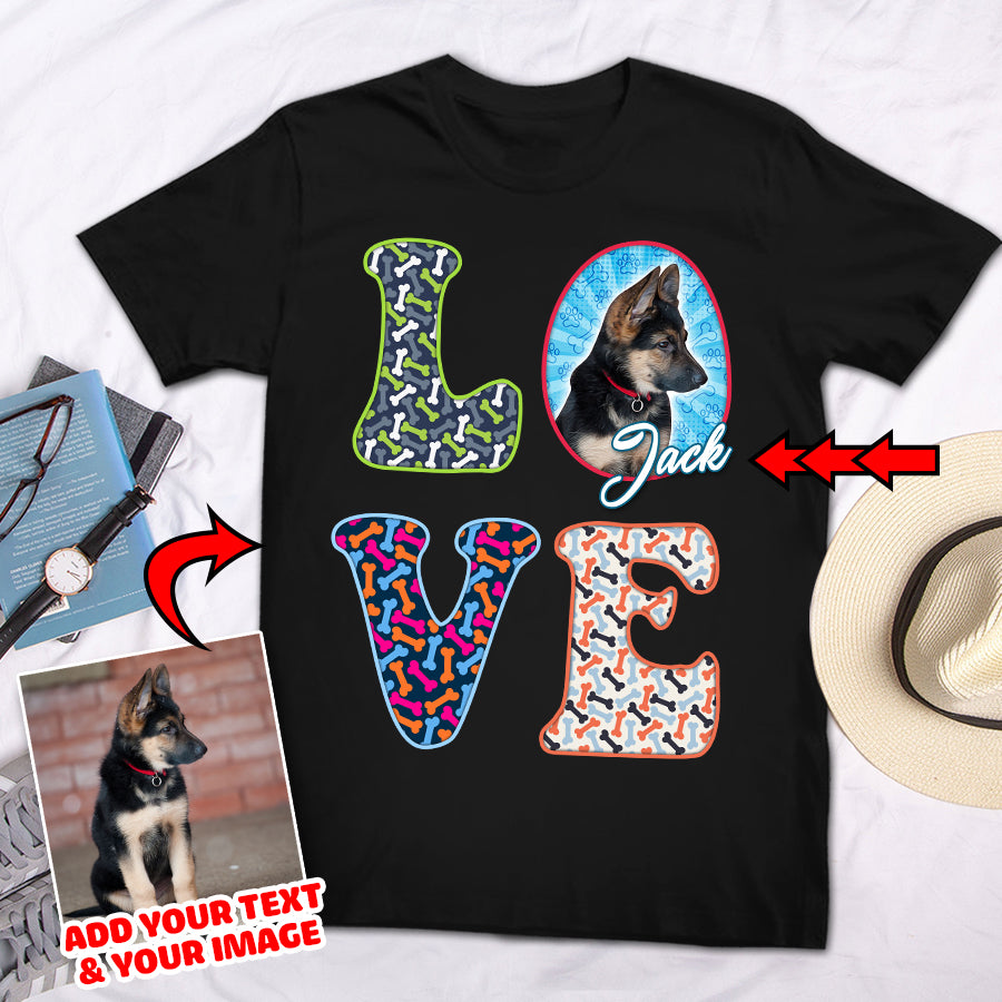 Love Pet Custom Pet T-shirt - Noble Pawtrait