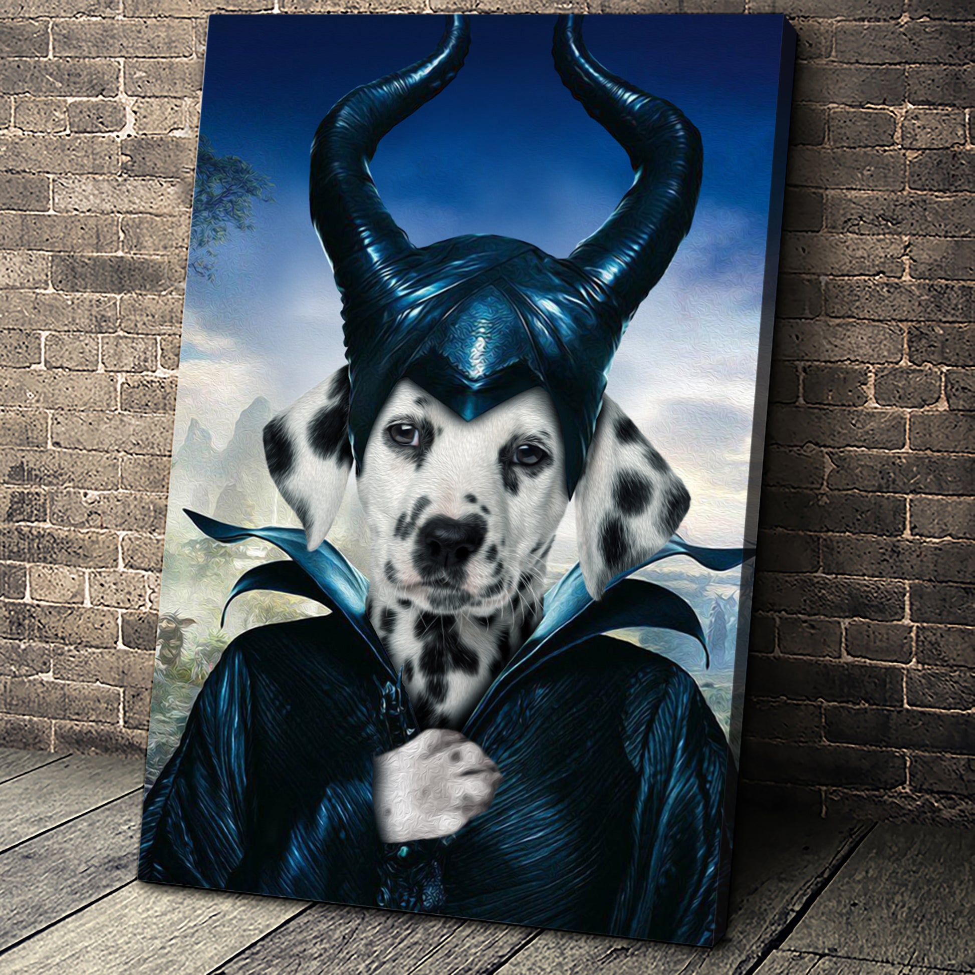 The Pawnificent Custom Pet Portrait - Noble Pawtrait