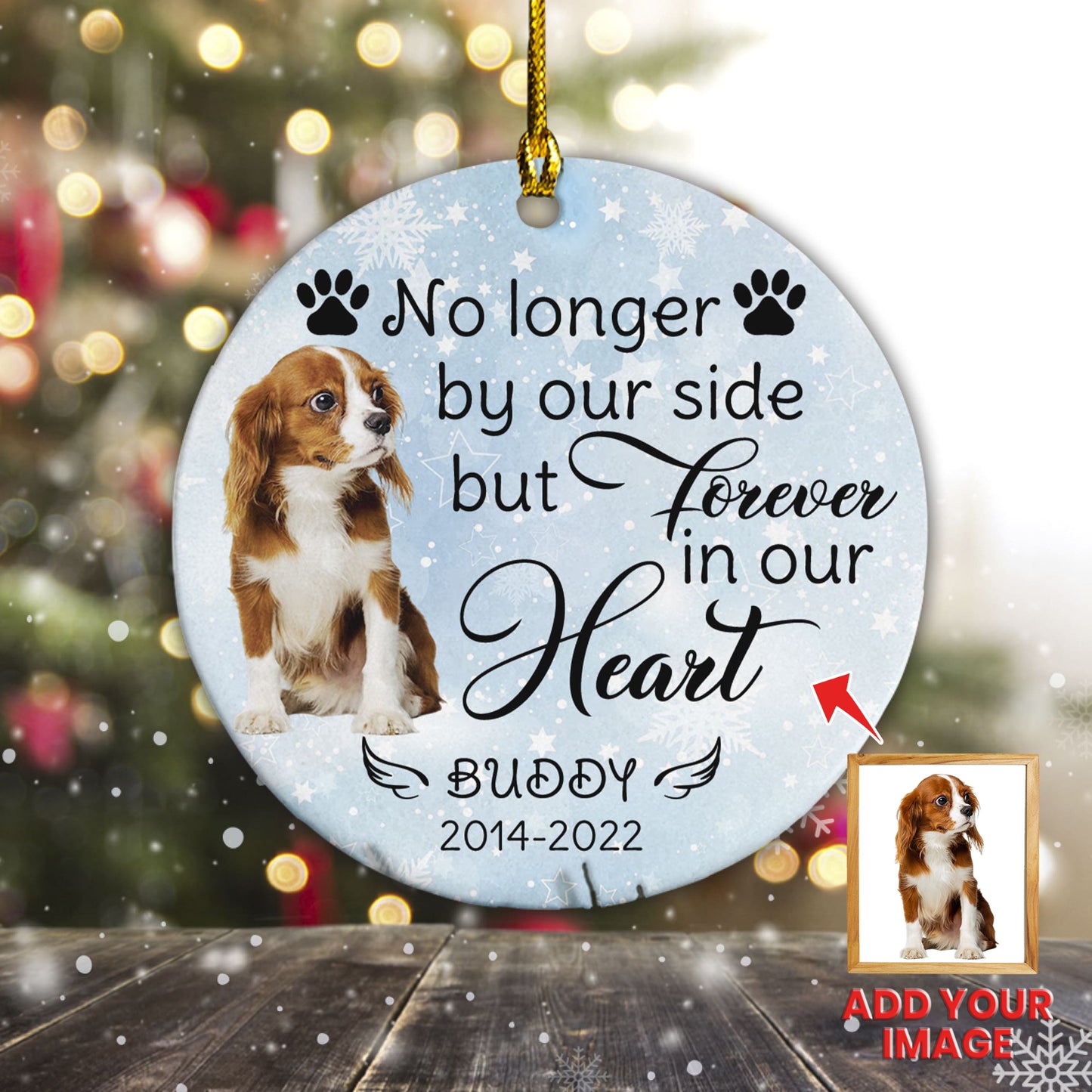 Custom Pet Memorial Ornament