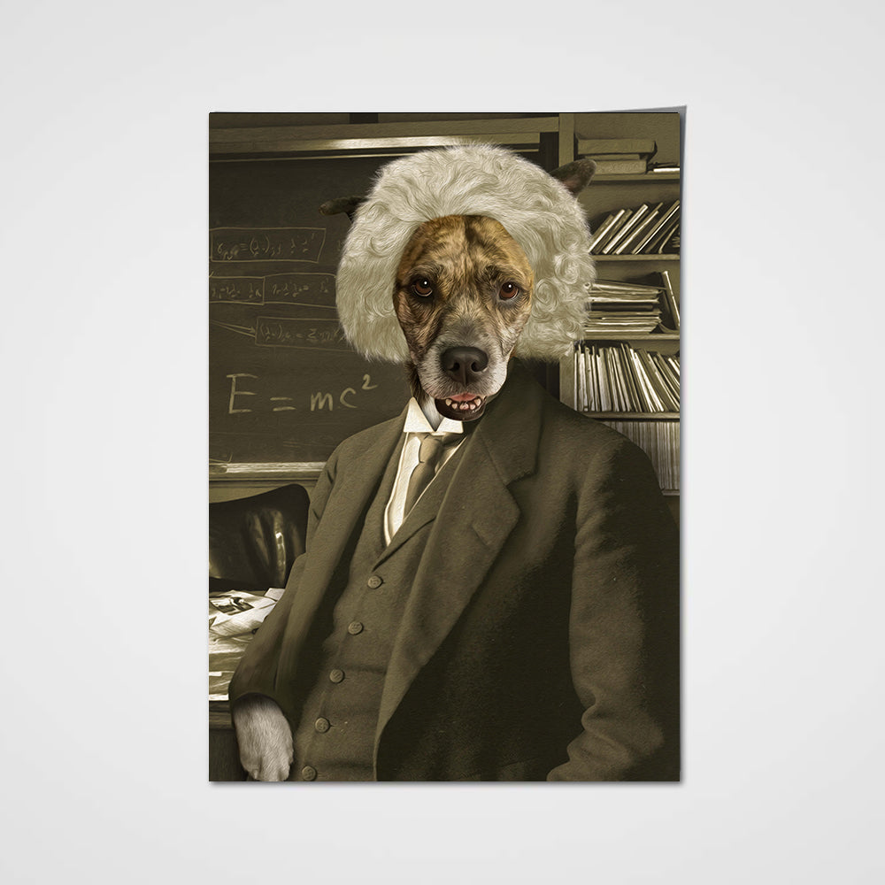 The Genius Custom Pet Portrait - Noble Pawtrait