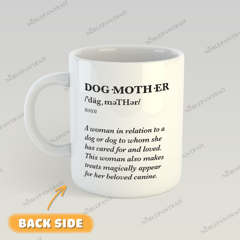 Peony Wreath Watercolor Custom Pet Mug - Noble Pawtrait