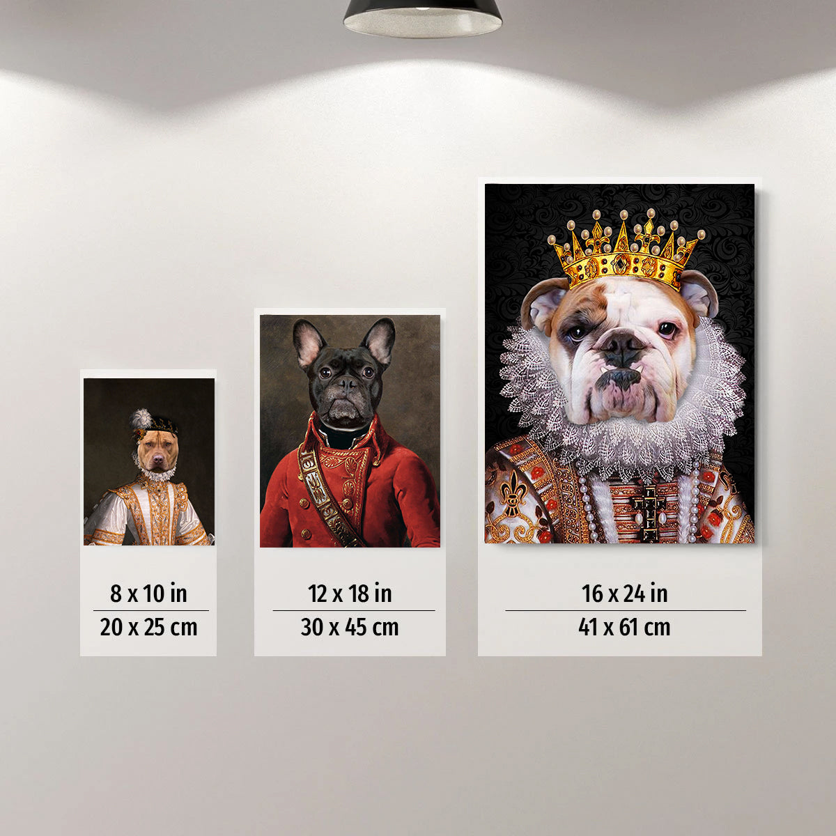 The Flamingo Dance Custom Pet Portrait Digital Download - Noble Pawtrait