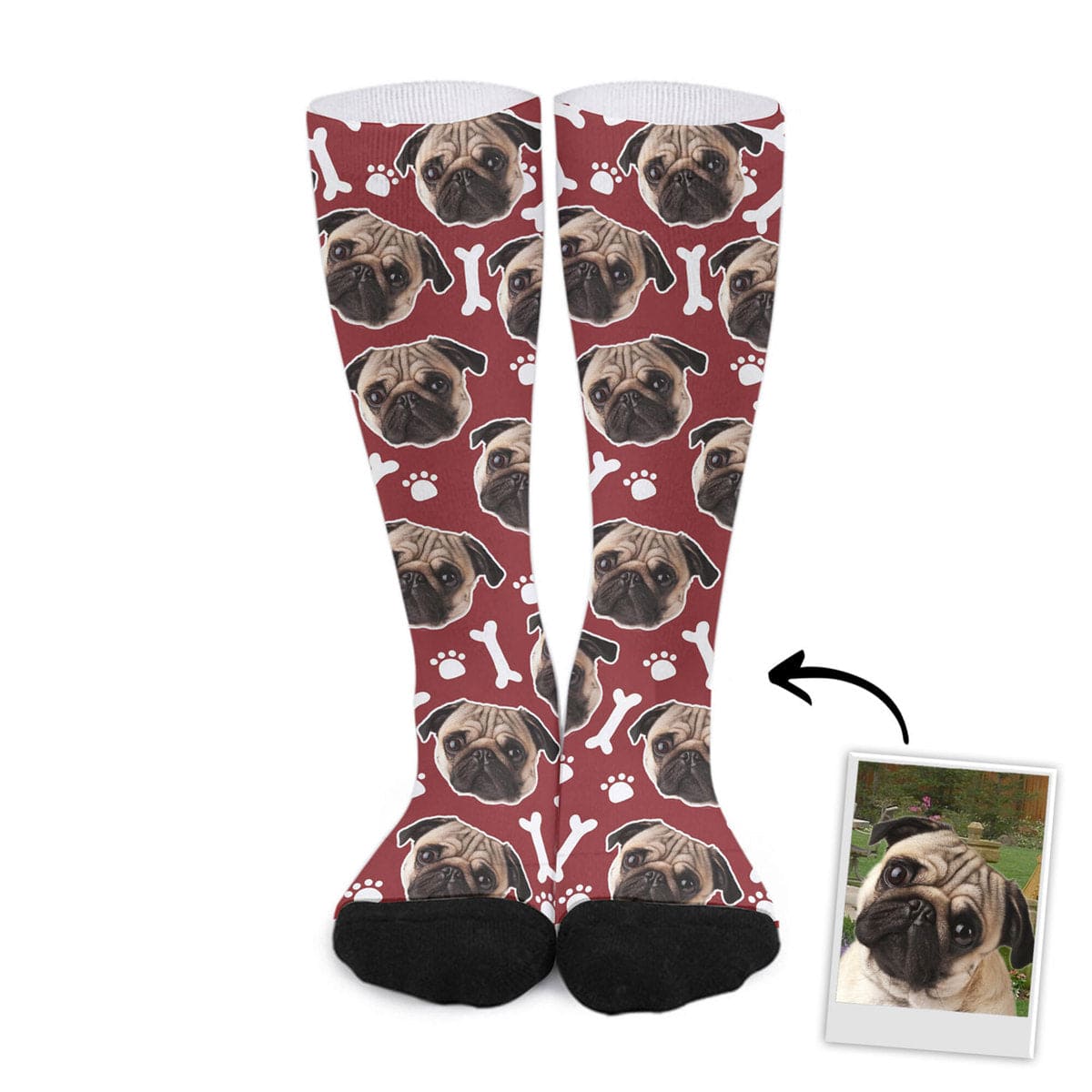 Custom Socks With Pet Face