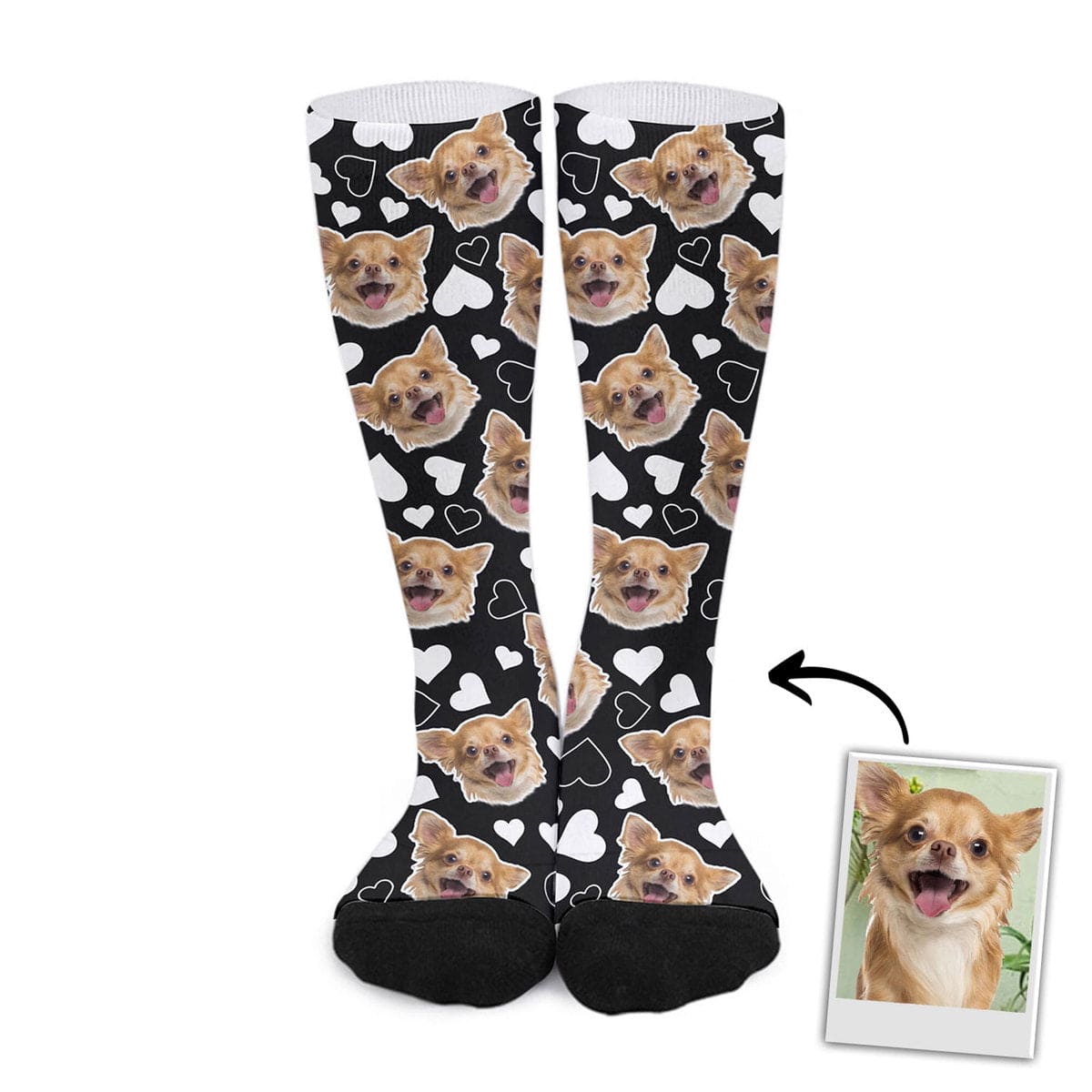 Custom Socks With Pet Face