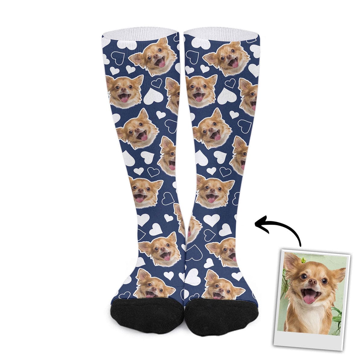 Custom Socks With Pet Face