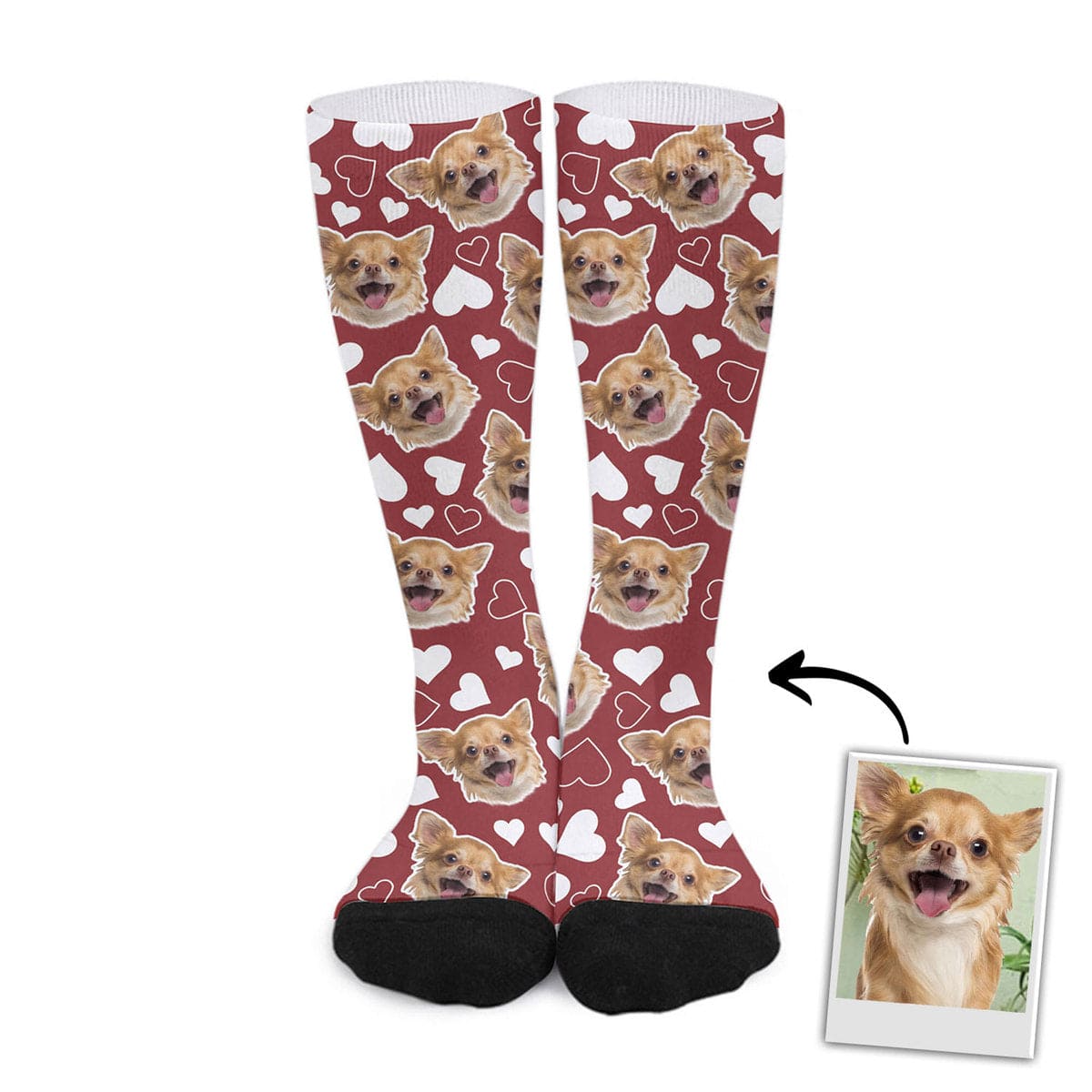 Custom Socks With Pet Face