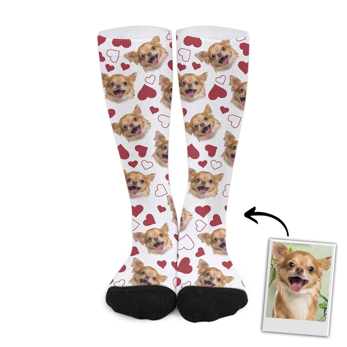 Custom Socks With Pet Face