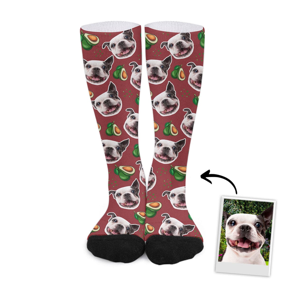 Custom Socks With Pet Face