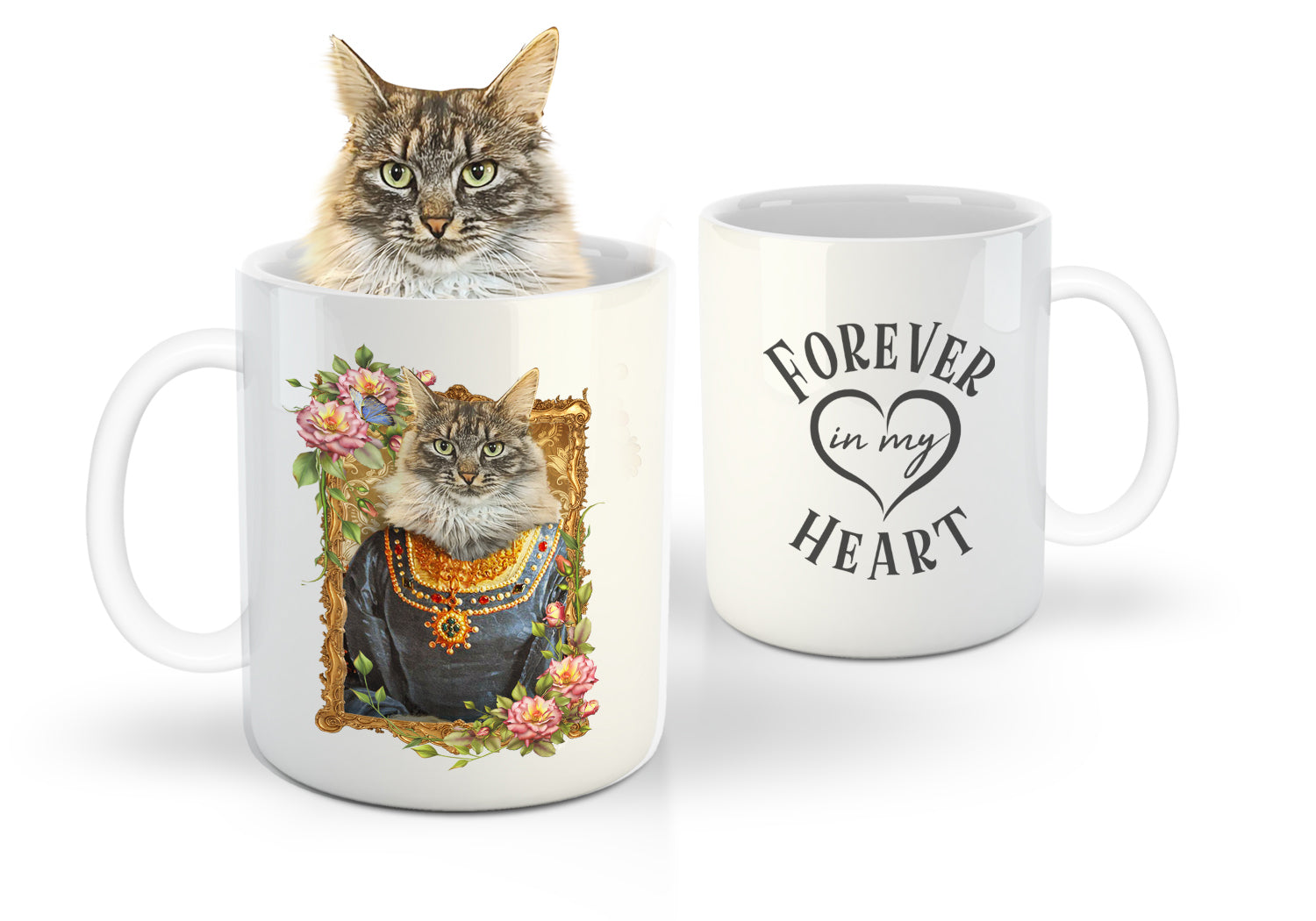 The Marchioness Custom Pet Mug - Noble Pawtrait