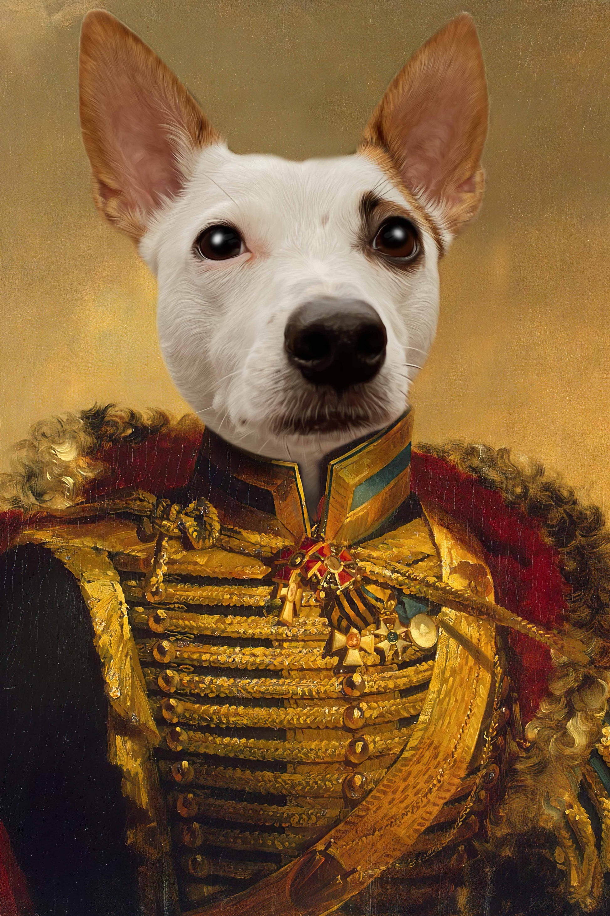 The Noble General Custom Pet Portrait - Noble Pawtrait