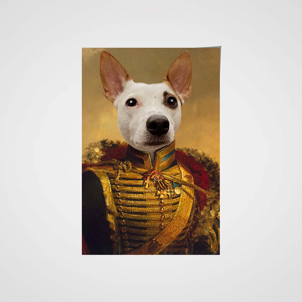 The Noble General Custom Pet Portrait - Noble Pawtrait