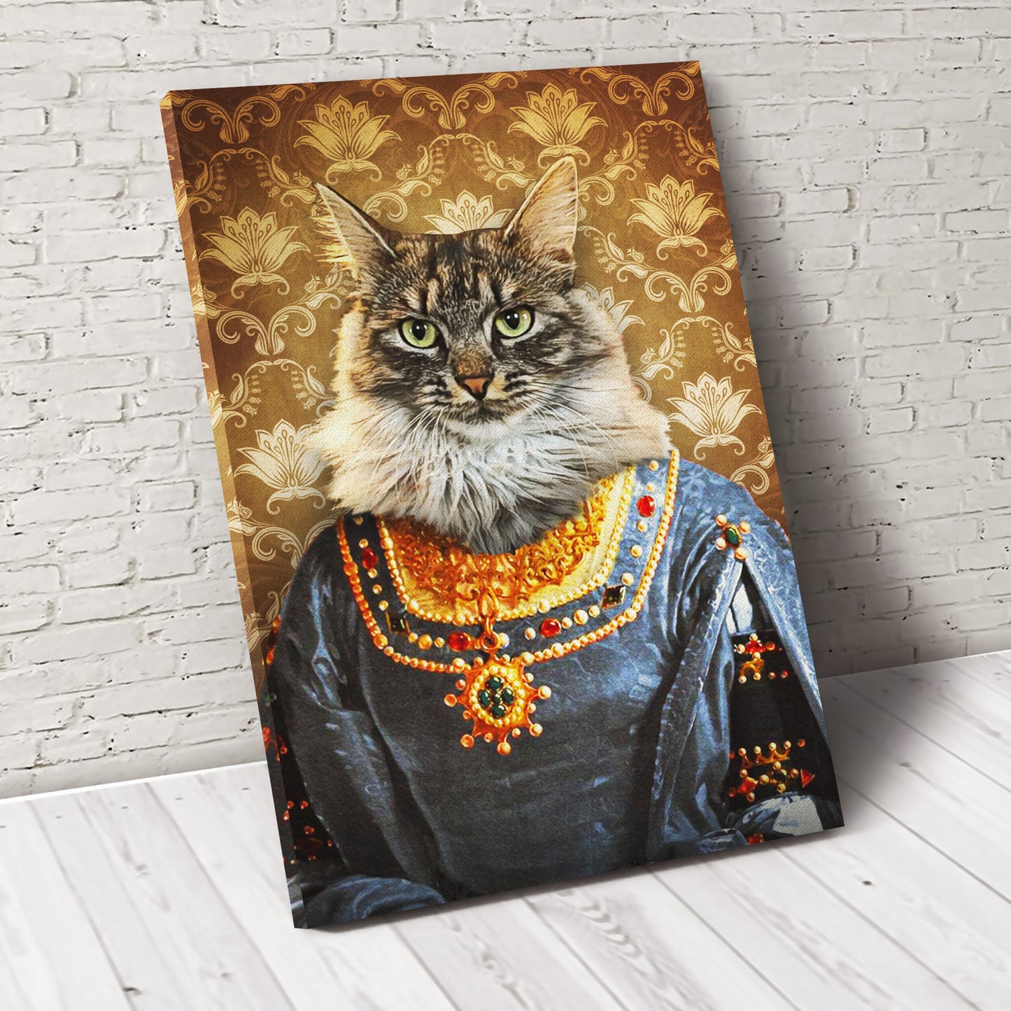 The Marchioness Custom Pet Portrait - Noble Pawtrait