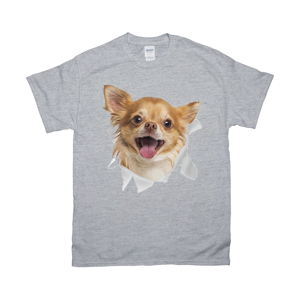 Pet Face Custom Pet T-shirt - Noble Pawtrait