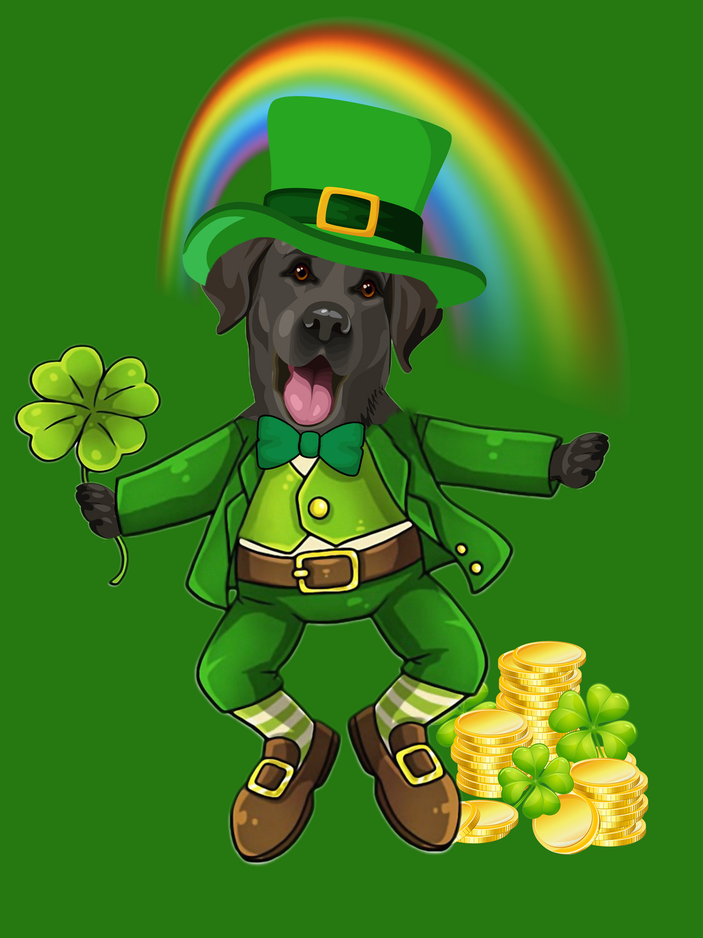 Lucky Dance Custom Pet Unisex T-shirt - Noble Pawtrait