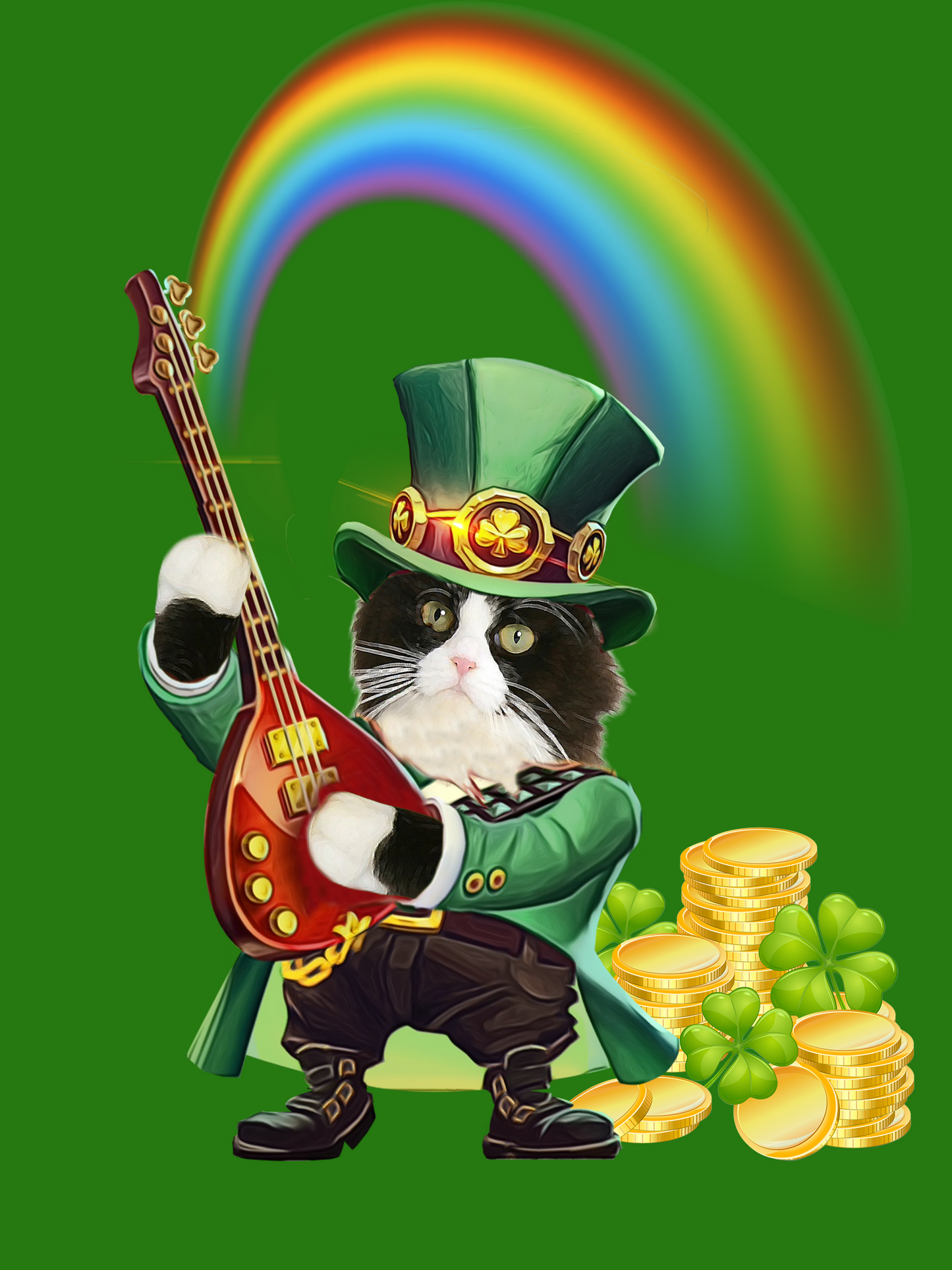 Lucky Song Custom Pet Unisex T-shirt - Noble Pawtrait