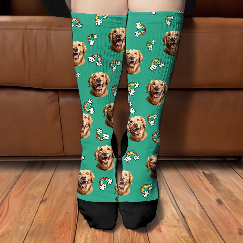 Personnalisez vos propres chaussettes avec le visage de votre animal de compagnie – Achetez-en 01, obtenez-en 01 gratuits