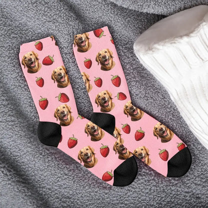 Personnalisez vos propres chaussettes avec le visage de votre animal de compagnie – Achetez-en 01, obtenez-en 01 gratuits