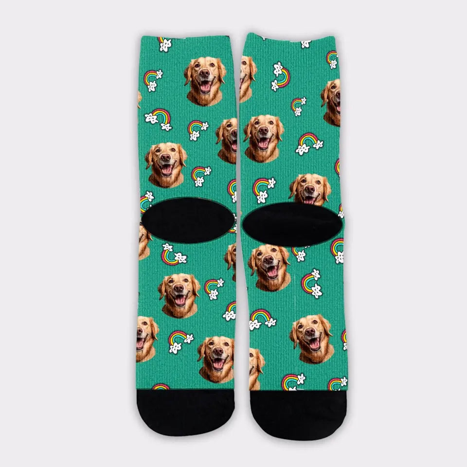 Personnalisez vos propres chaussettes avec le visage de votre animal de compagnie – Achetez-en 01, obtenez-en 01 gratuits