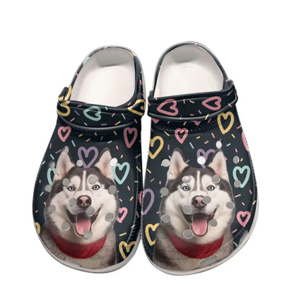 Custom Your Own Clogs With Your Pet Photo