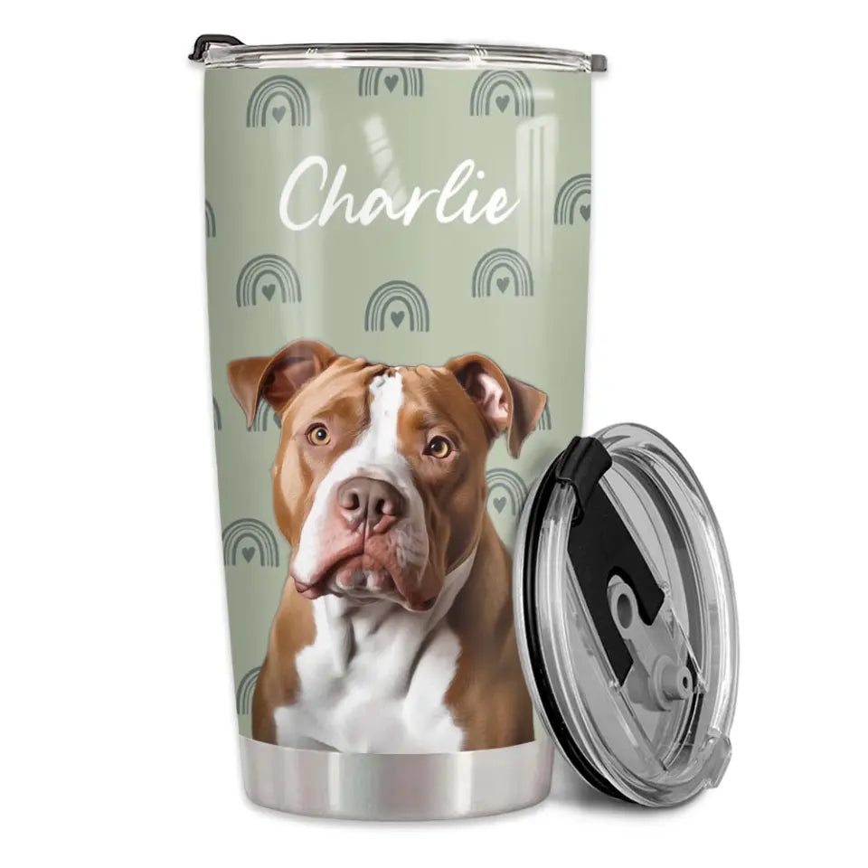 Custom Tumbler With Your Pet Photo