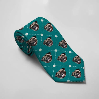 Personalized Neck Tie With Your Pet's Face