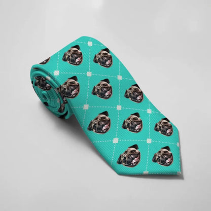 Personalized Neck Tie With Your Pet's Face