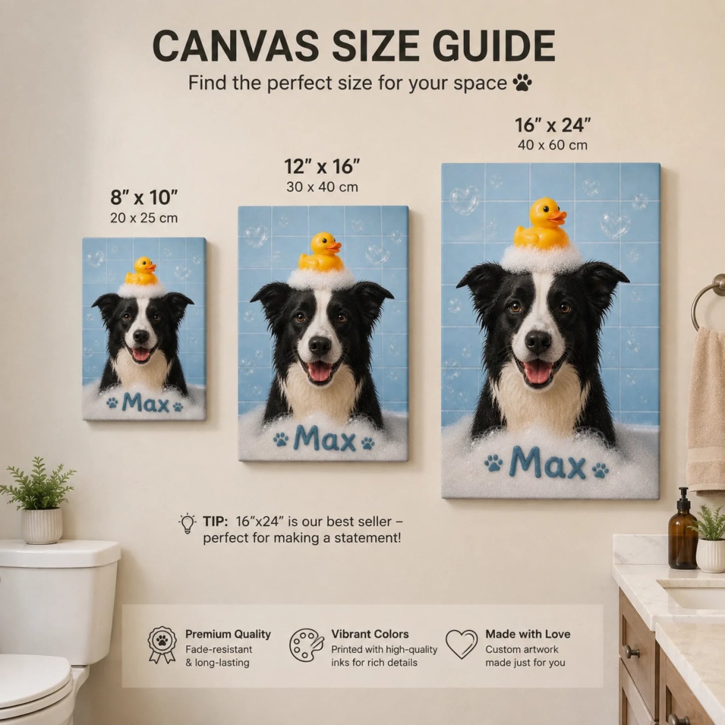 canvas size