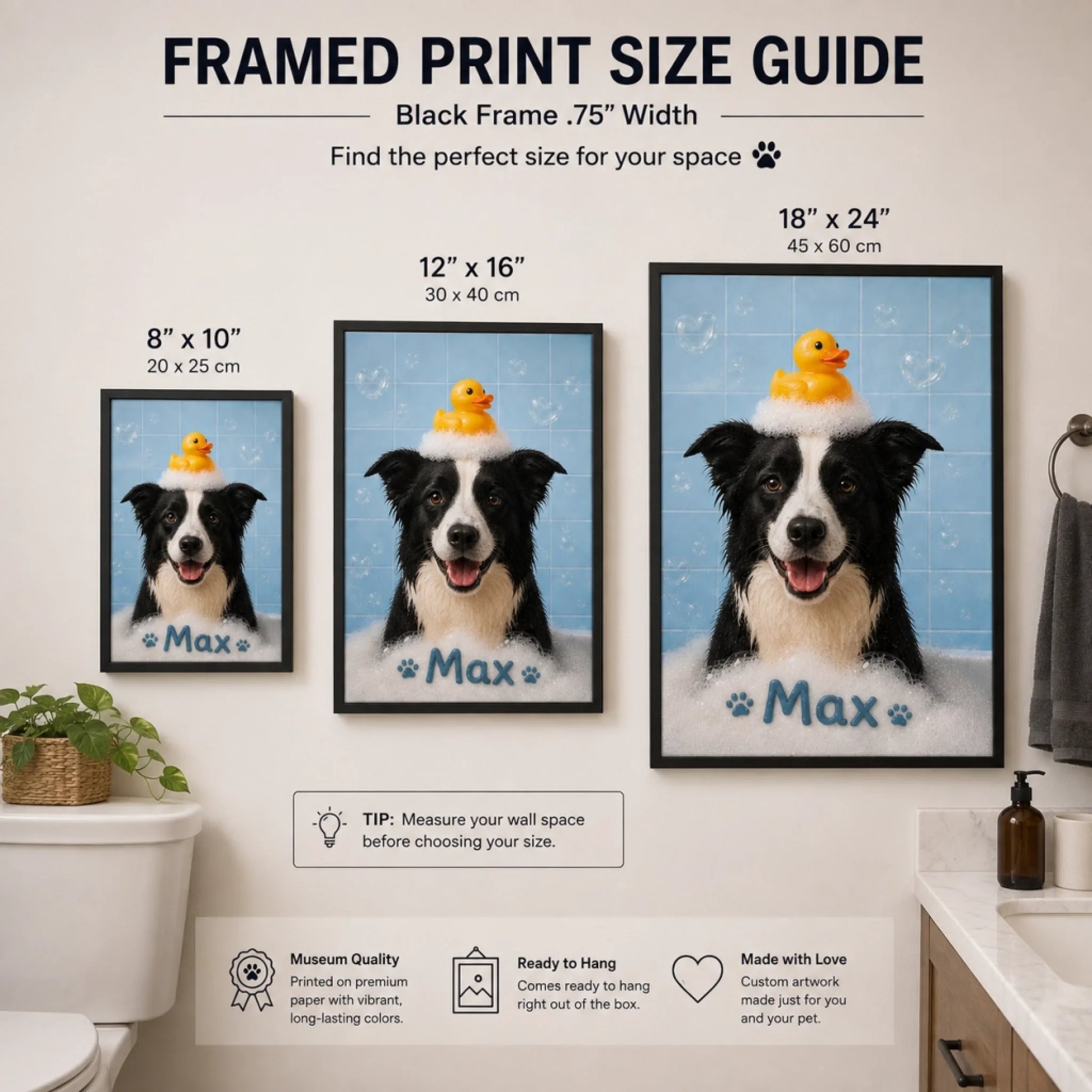 frame size