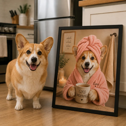 corgi stand