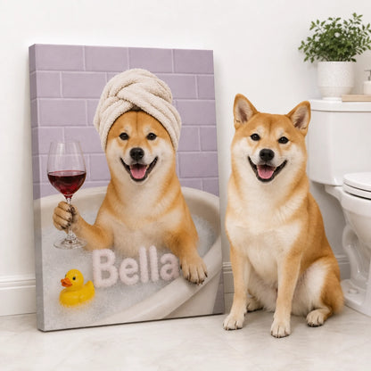 canvas wine