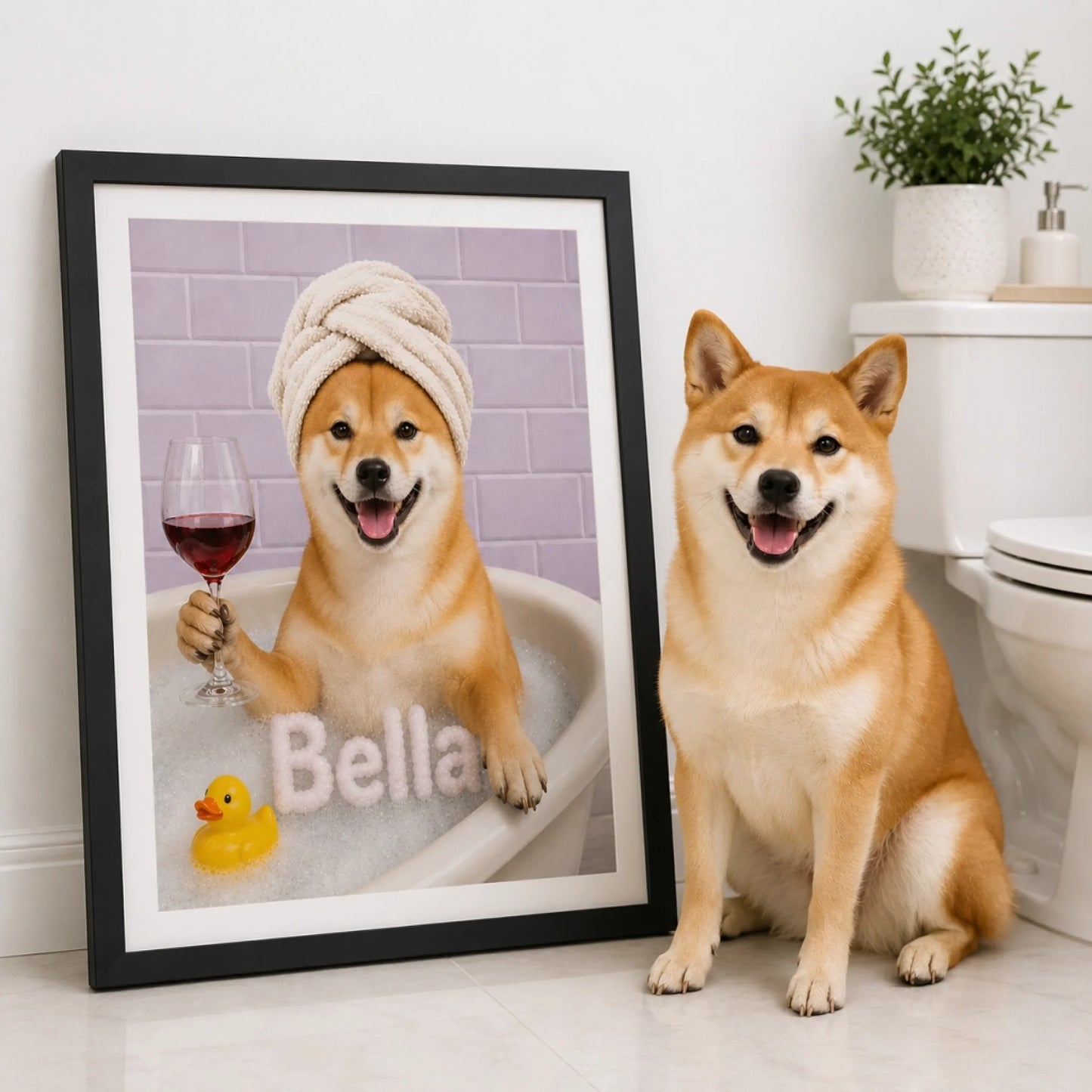 frame wine