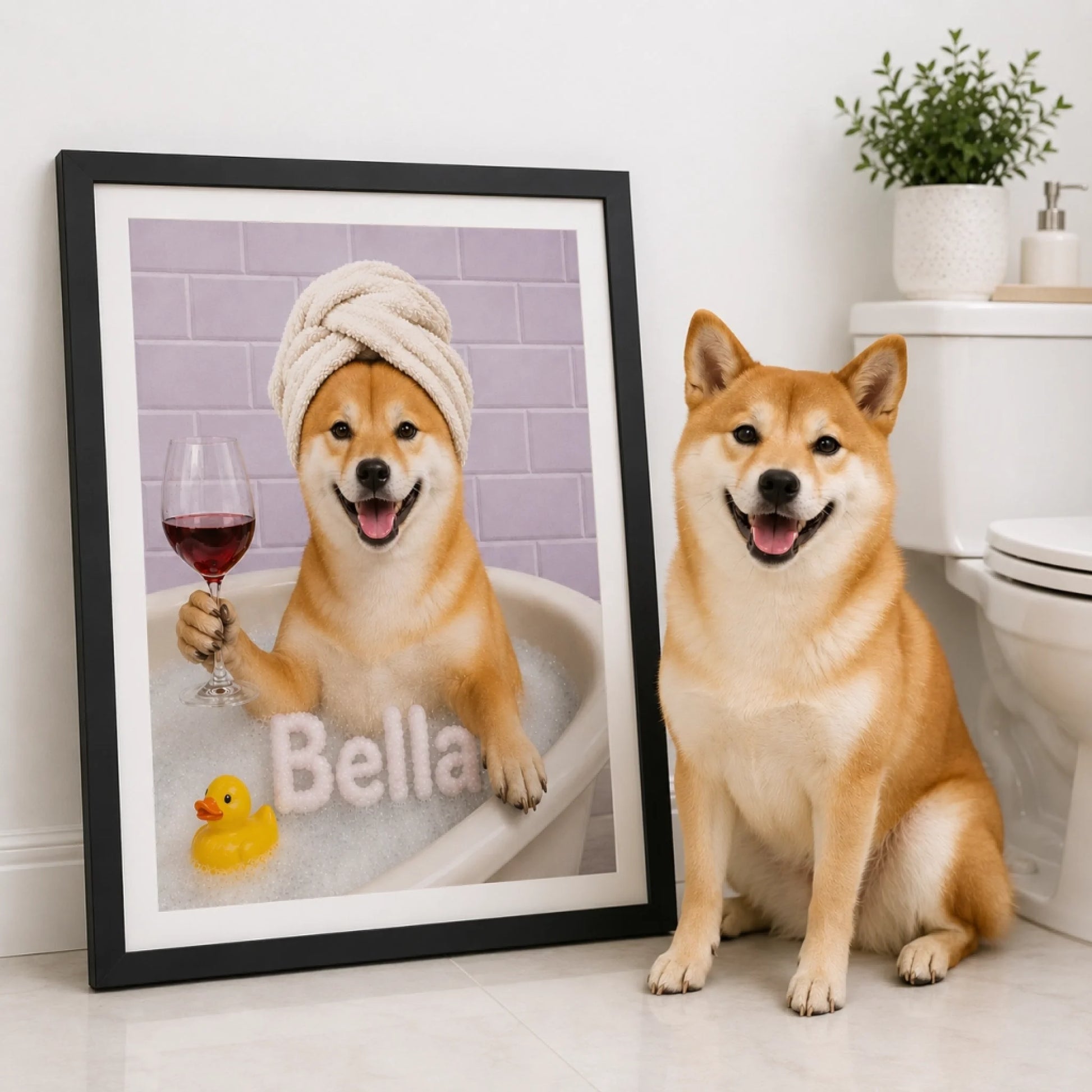 frame wine