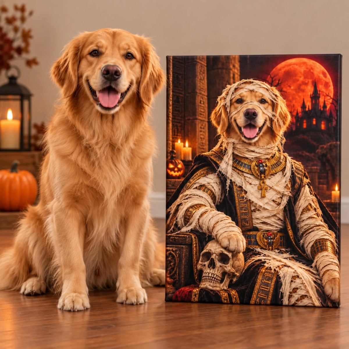 Mummy dog