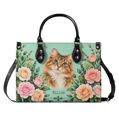 The Rose – Custom Pet Portrait Handbag