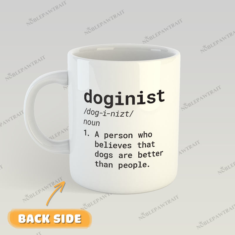 Bad Boy Custom Pet Mug - Noble Pawtrait