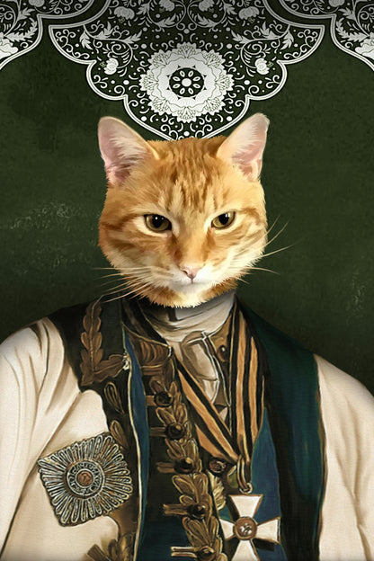The Ambassador Custom Pet Portrait Digital Download - Noble Pawtrait
