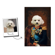 The General Custom Pet Portrait - Noble Pawtrait