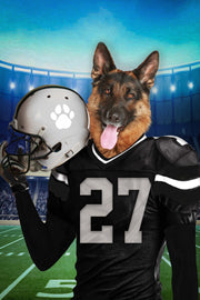 Las Vegas Fan Custom Pet Portrait - Noble Pawtrait