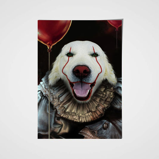 The IT Custom Pet Portrait Poster - Noble Pawtrait
