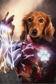 The Machina Custom Pet Portrait - Noble Pawtrait