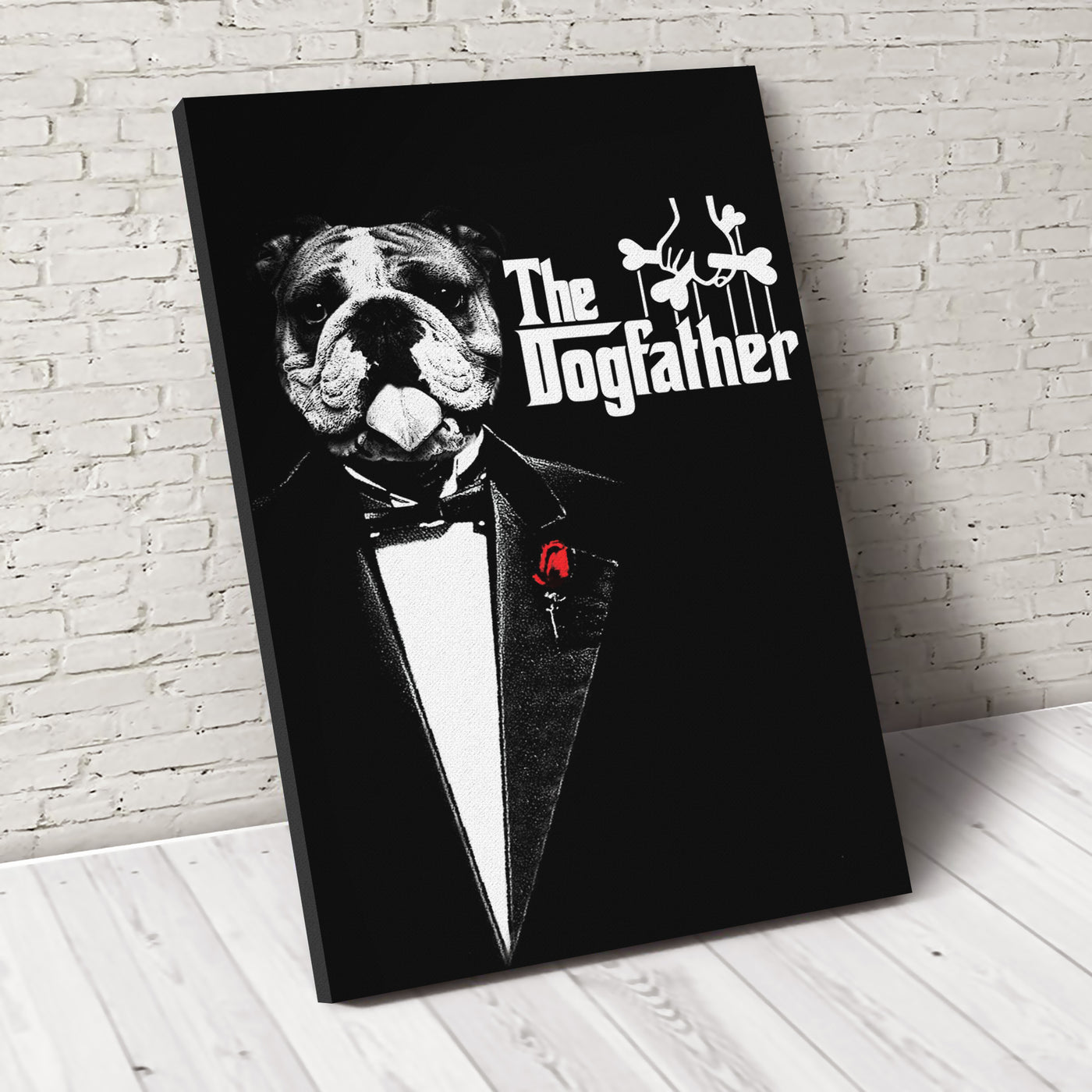 The Dog Father Custom Pet Portrait - Noble Pawtrait