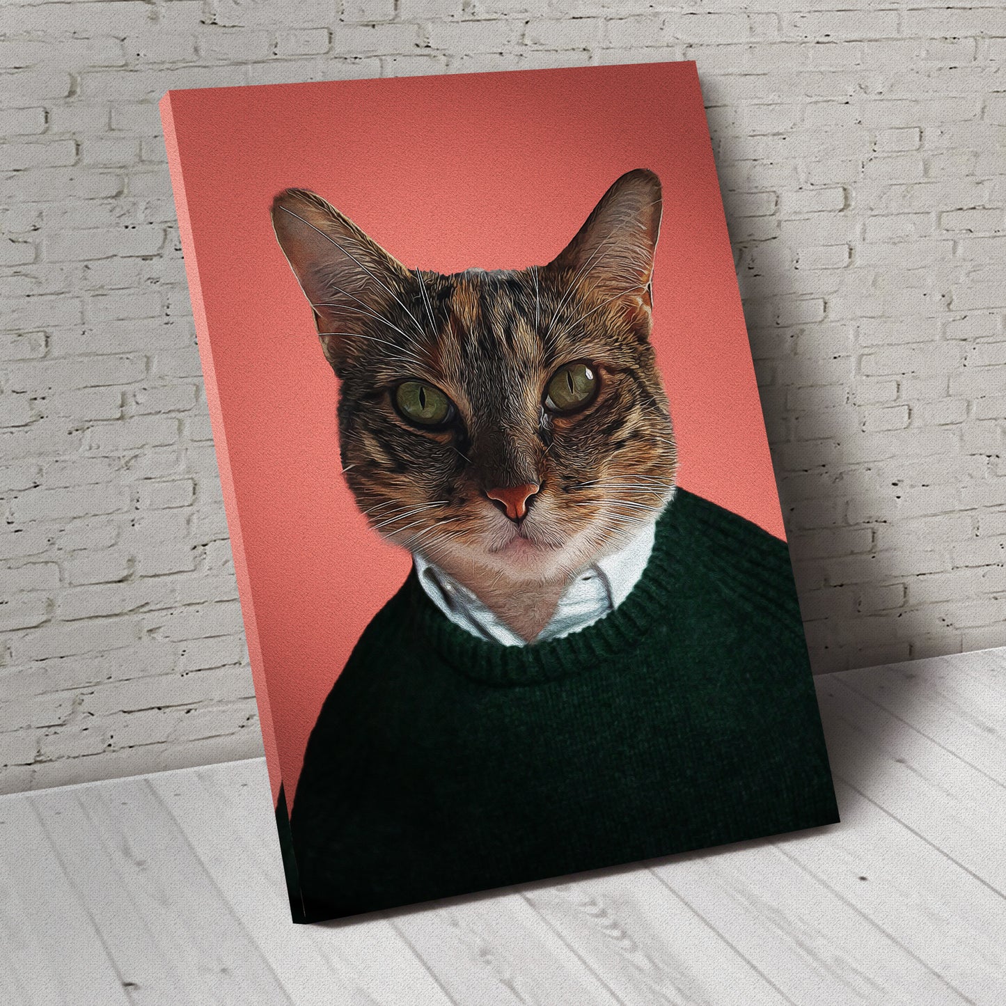 The Good Guy Custom Pet Portrait - Noble Pawtrait