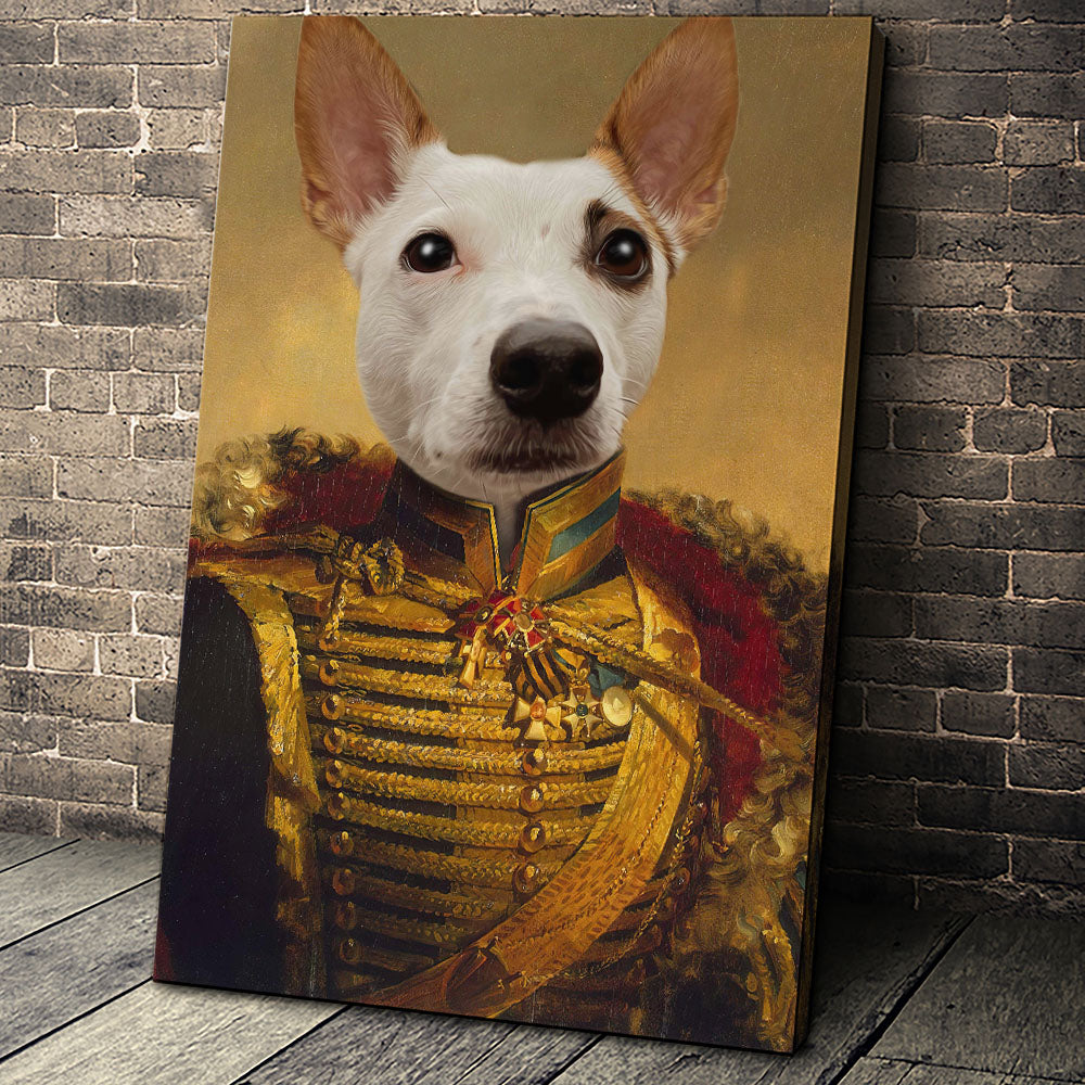 The Noble General Custom Pet Portrait - Noble Pawtrait