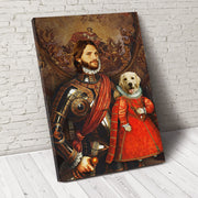 The Partner For Life Pet Portrait Canvas - Noble Pawtrait