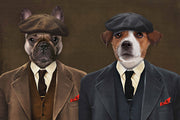 The Pawky Brother Custom Pet Portrait - Noble Pawtrait
